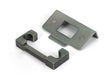 This is an image of From The Anvil - Pewter Â½" Rebate Kit for Heavy Duty Latch available to order from T.H. Wiggans Ironmongery in Kendal.