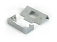 This is an image of From The Anvil - Satin Chrome Â½" Rebate Kit for Tubular Mortice Latch available to order from T.H. Wiggans Ironmongery in Kendal.
