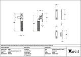 From The Anvil - Pewter Locking Brompton Fastener - RH