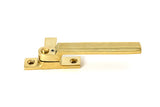 From The Anvil - Polished Brass Locking Art Deco Fastener - LH