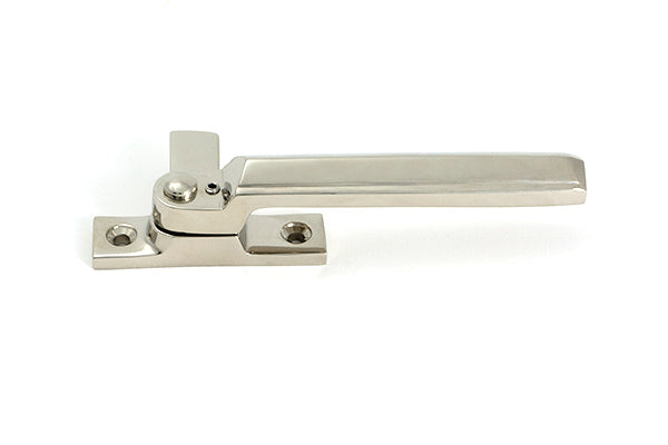 From The Anvil - Polished Nickel Locking Art Deco Fastener - LH