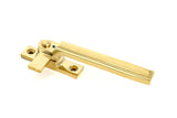 From The Anvil - Polished Brass Locking Art Deco Fastener - RH