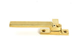 From The Anvil - Polished Brass Locking Art Deco Fastener - RH