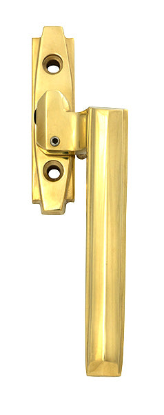 This is an image of From The Anvil - Polished Brass Art Deco Espag - RH available to order from T.H. Wiggans Ironmongery in Kendal.