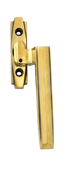 This is an image of From The Anvil - Aged Brass Art Deco Espag - RH available to order from T.H. Wiggans Ironmongery in Kendal.