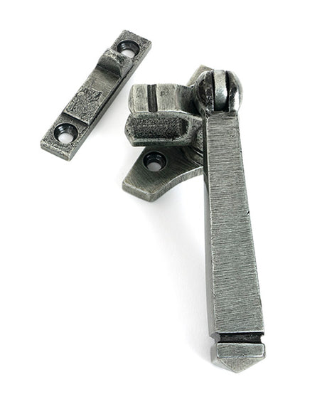 This is an image of From The Anvil - Pewter Night-Vent Locking Avon Fastener (Steel Window) available to order from T.H. Wiggans Ironmongery in Kendal.