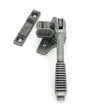 This is an image of From The Anvil - Pewter Night-Vent Locking Reeded Fastener (Steel Window) available to order from T.H. Wiggans Ironmongery in Kendal.