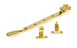 This is an image of From The Anvil - Polished Brass 10" Reeded Stay (Steel Window) available to order from T.H. Wiggans Ironmongery in Kendal.