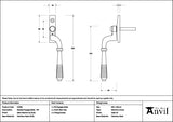 From The Anvil - Satin Marine SS (316) Reeded Espag - RH