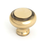 This is an image of From The Anvil - Aged Brass Regency Cabinet Knob - Large available to order from T.H. Wiggans Ironmongery in Kendal.