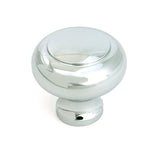 This is an image of From The Anvil - Polished Chrome Regency Cabinet Knob - Large available to order from T.H. Wiggans Ironmongery in Kendal.