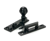 This is an image of From The Anvil - Black Prestbury Sash Hook Fastener available to order from T.H. Wiggans Ironmongery in Kendal.