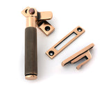 This is an image of From The Anvil - Polished Bronze Locking Brompton Fastener â€“ LH available to order from T.H. Wiggans Ironmongery in Kendal.