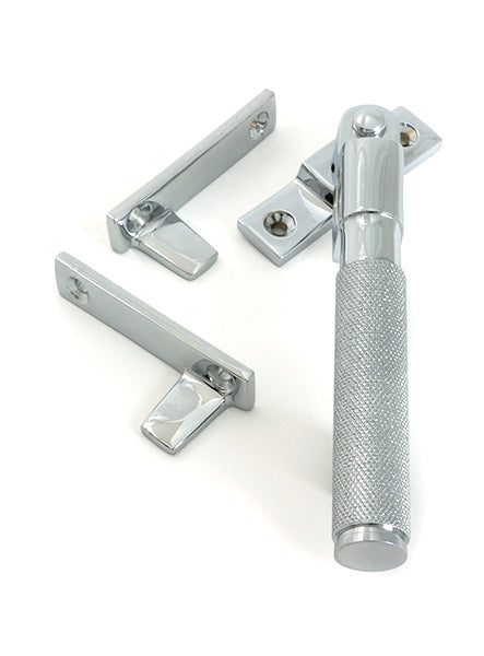 This is an image of From The Anvil - Polished Chrome Night-Vent Locking Brompton Fastener available to order from T.H. Wiggans Ironmongery in Kendal.