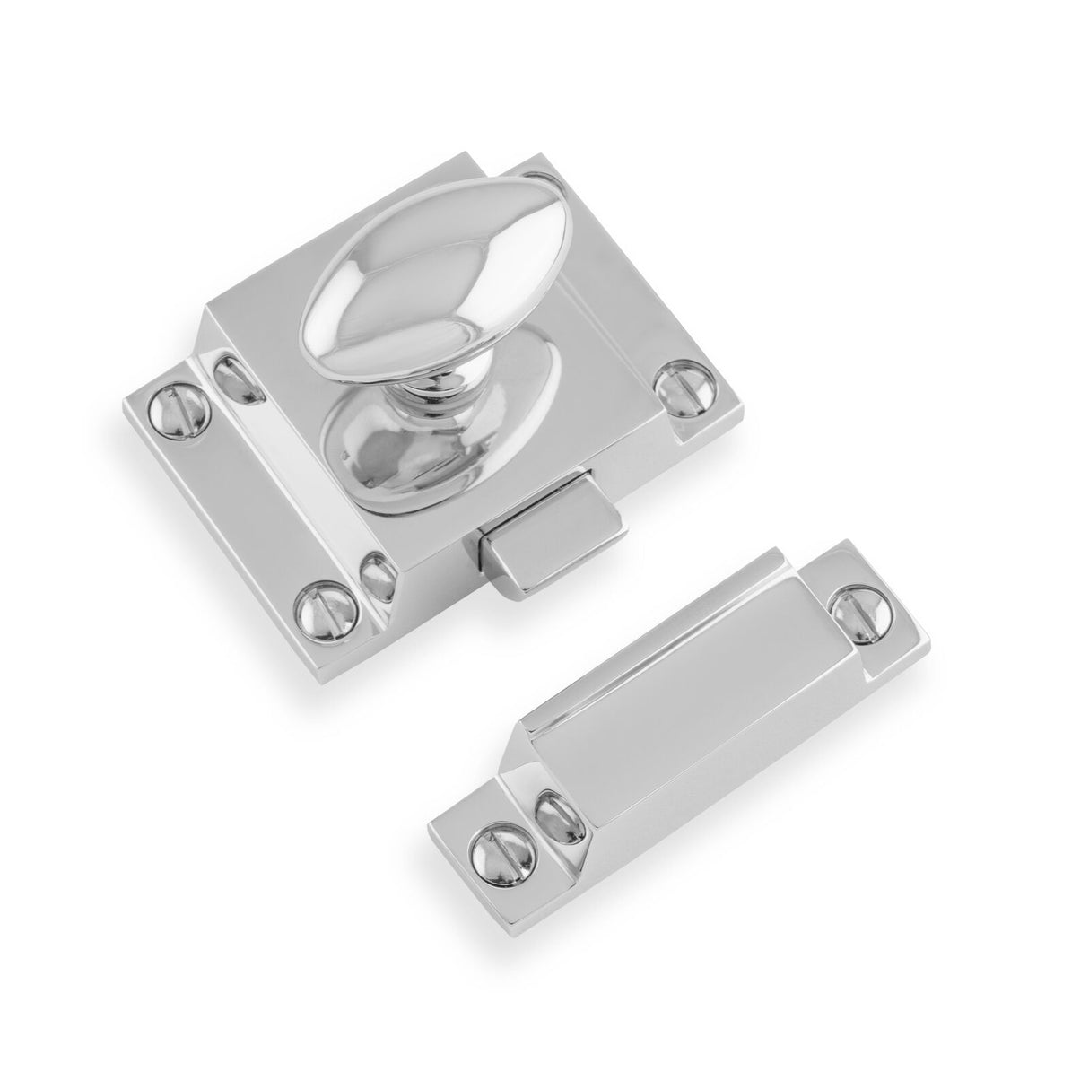 Alexander & Wilks - Cupboard Latch-Polished Chrome