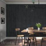 Deanta Immerse Acoustic Panelling Dark Grey Ash