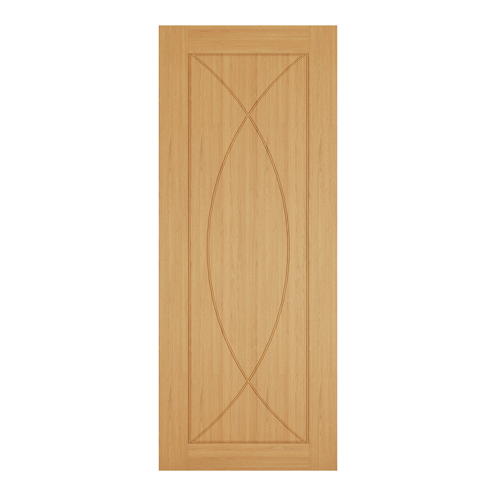 This is an image of Deanta Amalfi Prefinished Oak Doors available to order from T.H. Wiggans Ironmongery in Kendal