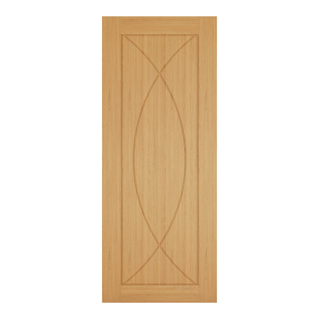 This is an image of Deanta Amalfi Prefinished Oak Doors available to order from T.H. Wiggans Ironmongery in Kendal