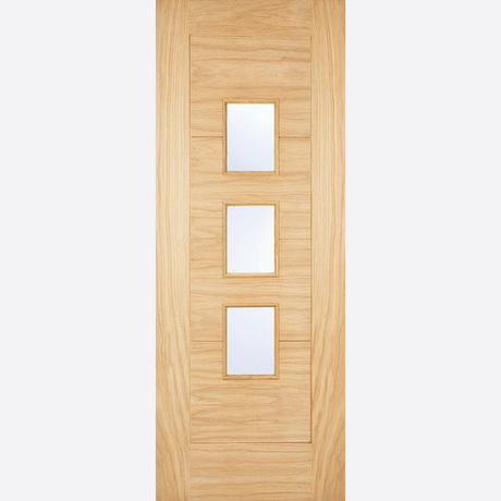 This is an image showing the LPD - Arta Unfinished Oak Doors Available to order from T.H. Wiggans Ironmongery in Kendal