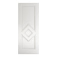 This is an image of Deanta Ascot White Primed Doors available to order from T.H. Wiggans Ironmongery in Kendal