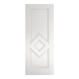 This is an image of Deanta Ascot White Primed Doors available to order from T.H. Wiggans Ironmongery in Kendal