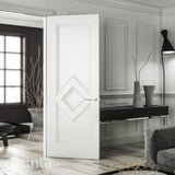 Deanta Ascot White Primed Doors