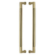 This is an image of a Heritage Brass - Door Pull Handle Bauhaus Design 483mm Polished Brass Finish, btb1312-483-pb that is available to order from T.H Wiggans Ironmongery in Kendal.