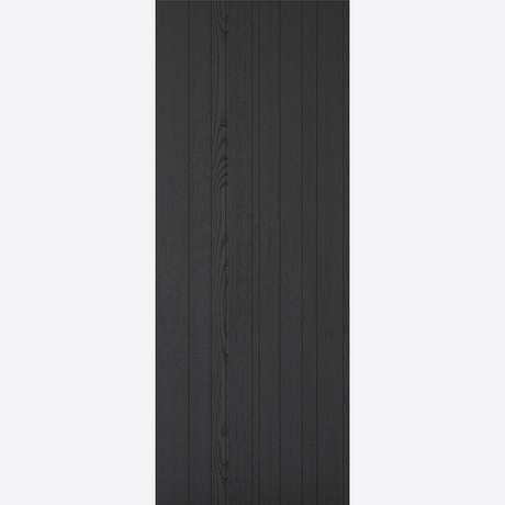 This is an image showing the LPD - Montreal Pre-finished Black Laminate Doors Available to order from T.H. Wiggans Ironmongery in Kendal