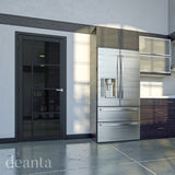 Deanta Brixton Black Prefinished Tinted Glaze Doors