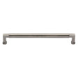 This is an image of a Heritage Brass - Cabinet Pull Bauhaus Design 203mm CTC Satin Nickel Finish, c0312-203-sn that is available to order from T.H Wiggans Ironmongery in Kendal.
