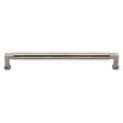 This is an image of a Heritage Brass - Cabinet Pull Bauhaus Design 254mm CTC Satin Nickel Finish, c0312-254-sn that is available to order from T.H Wiggans Ironmongery in Kendal.