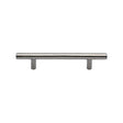 This is an image of a Heritage Brass - Cabinet Pull T-Bar Design 101mm CTC Polished Nickel Finish, c0361-101-pnf that is available to order from T.H Wiggans Ironmongery in Kendal.