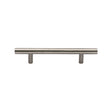 This is an image of a Heritage Brass - Cabinet Pull T-Bar Design 101mm CTC Satin Nickel Finish, c0361-101-sn that is available to order from T.H Wiggans Ironmongery in Kendal.