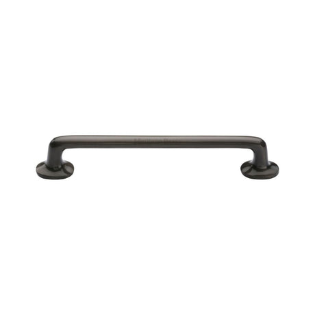 This is an image of a Heritage Brass - Heritage Cabinet Pull Traditional Design 152mm CTC Matt Bronze, c0376-152-mb that is available to order from T.H Wiggans Ironmongery in Kendal.