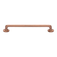 This is an image of a Heritage Brass - Cabinet Pull Traditional Design 203mm CTC Satin Rose Gold Finish, c0376-203-srg that is available to order from T.H Wiggans Ironmongery in Kendal.