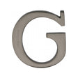 This is an image of a Heritage Brass - Alphabet G Pin Fix 51mm (2") Matt Bronze Finish, c1565-2-g-mb that is available to order from T.H Wiggans Ironmongery in Kendal.