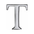 This is an image of a Heritage Brass - Alphabet T Pin Fix 51mm (2") Polished Chrome Finish, c1565-2-t-pc that is available to order from T.H Wiggans Ironmongery in Kendal.