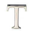 This is an image of a Heritage Brass - Alphabet T Pin Fix 51mm (2") Polished Nickel Finish, c1565-2-t-pnf that is available to order from T.H Wiggans Ironmongery in Kendal.