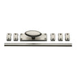 This is an image of a Heritage Brass - Espagnolette Bolt Satin Nickel Finish, c1688-sn that is available to order from T.H Wiggans Ironmongery in Kendal.