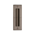 This is an image of a Heritage Brass - Flush Pull Handle 6" Matt Bronze Finish, c1820-6-mb that is available to order from T.H Wiggans Ironmongery in Kendal.