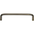 This is an image of a Heritage Brass - Cabinet Pull Wire Design 128mm CTC Antique Brass Finish, c2155-128-at that is available to order from T.H Wiggans Ironmongery in Kendal.