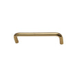 This is an image of a Heritage Brass - Cabinet Pull Wire Design 96mm CTC Polished Brass Finish, c2155-96-pb that is available to order from T.H Wiggans Ironmongery in Kendal.