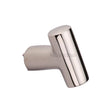 This is an image of a Heritage Brass - Cabinet Knob T Shaped 35mm Polished Nickel Finish, c2234-pnf that is available to order from T.H Wiggans Ironmongery in Kendal.