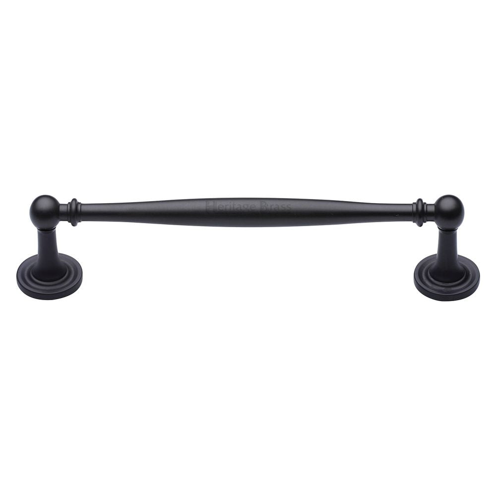 This is an image of a Heritage Brass - Cabinet Pull Colonial Design 152mm CTC Matt Bronze Finish, c2533-152-mb that is available to order from T.H Wiggans Ironmongery in Kendal.