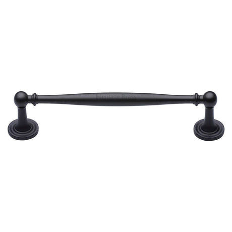 This is an image of a Heritage Brass - Cabinet Pull Colonial Design 152mm CTC Matt Bronze Finish, c2533-152-mb that is available to order from T.H Wiggans Ironmongery in Kendal.