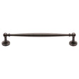 This is an image of a Heritage Brass - Cabinet Pull Colonial Design 203mm CTC Matt Bronze Finish, c2533-203-mb that is available to order from T.H Wiggans Ironmongery in Kendal.