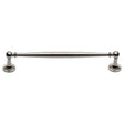 This is an image of a Heritage Brass - Cabinet Pull Colonial Design 203mm CTC Polished Nickel Finish, c2533-203-pnf that is available to order from T.H Wiggans Ironmongery in Kendal.