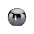 This is an image of a Heritage Brass - Cabinet Knob Globe Design 25mm Polished Chrome Finish, c3627-pc that is available to order from T.H Wiggans Ironmongery in Kendal.