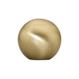 This is an image of a Heritage Brass - Cabinet Knob Globe Design 25mm Satin Brass Finish, c3627-sb that is available to order from T.H Wiggans Ironmongery in Kendal.