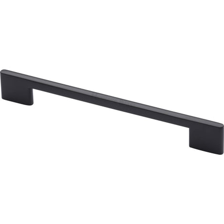 This is an image of a Heritage Brass - Cabinet Pull Slim Metro Design 192mm CTC Matt Bronze Finish, c3681-192-mb that is available to order from T.H Wiggans Ironmongery in Kendal.